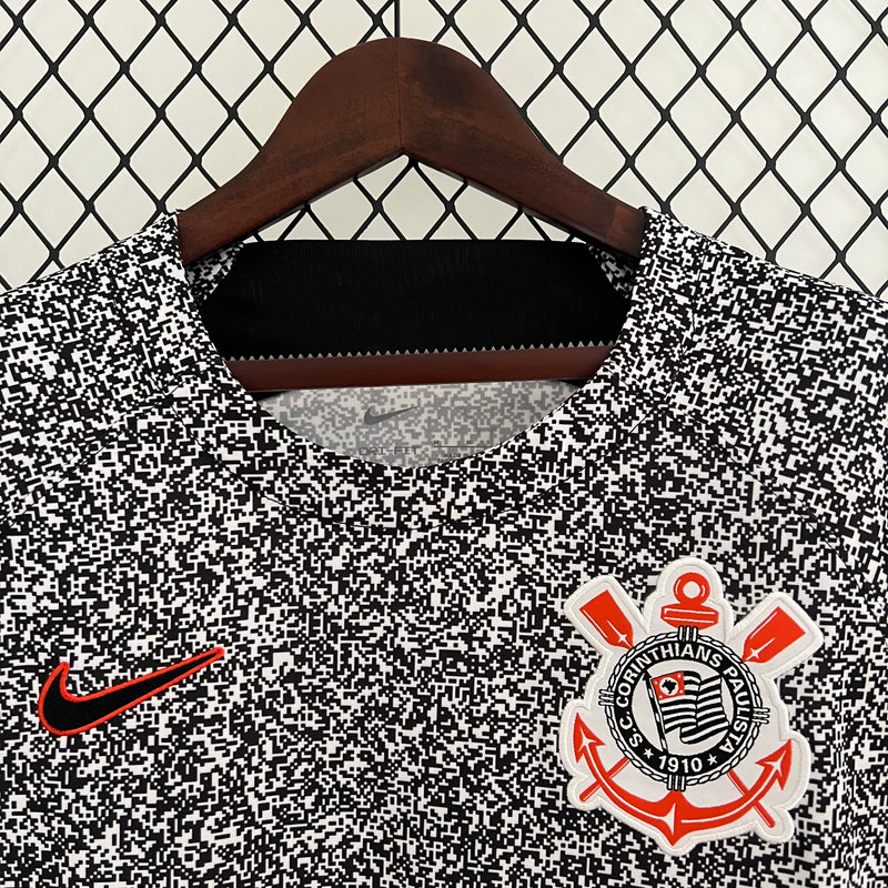 Camisa Corinthians 23/24 Edição Especial Grafite QR