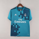 Camisa Real Madrid Azul RETRÔ 17/18 Home 2