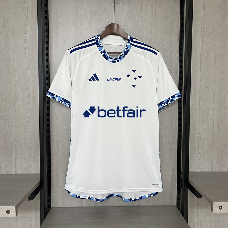 Camisa 24/25 Cruzeiro Torcedor + Patrocínio