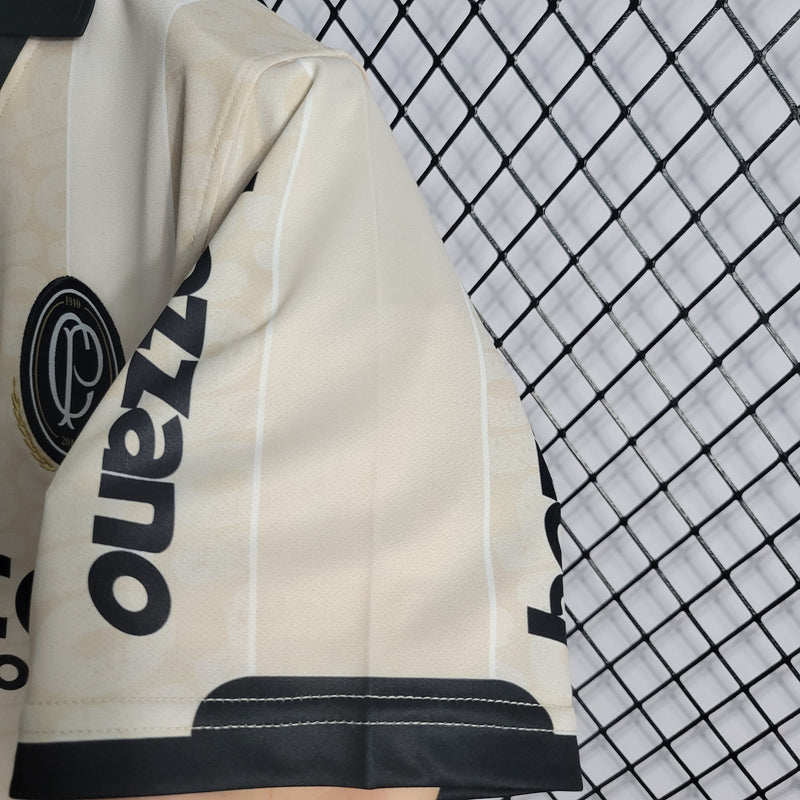 Camisa Corinthians Bege 100Th Aniversário