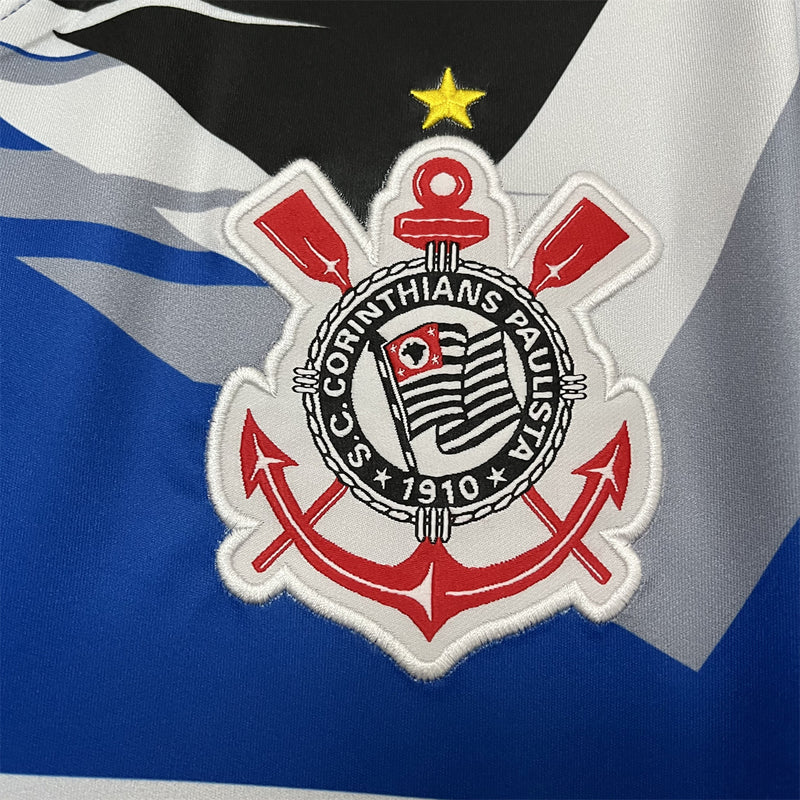 Camisa Corinthians Azul RETRÔ 1998 - Home 3
