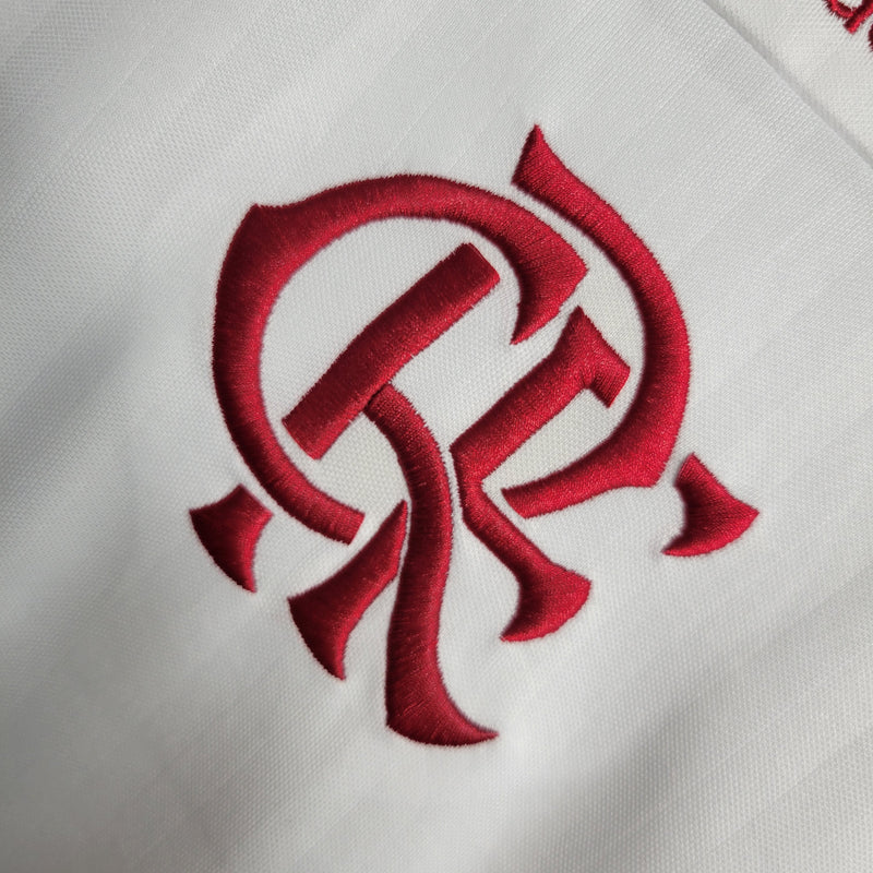 Camisa 23-24 Flamengo Branca Torcedor