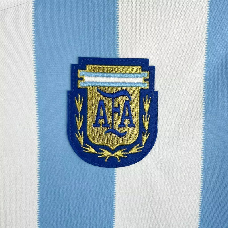 Camisa Argentina 1986 Home Retro