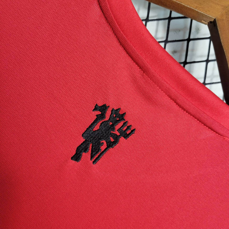 Camisa Manchester United 23/24 Treino Vermelho