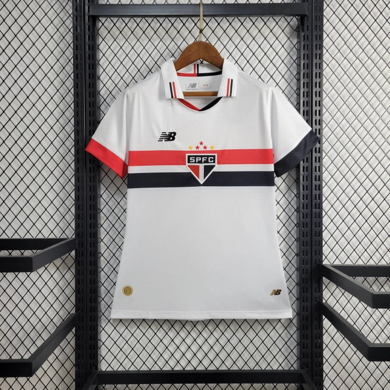 Camisa 24/25 Feminina São Paulo + Patrocínio