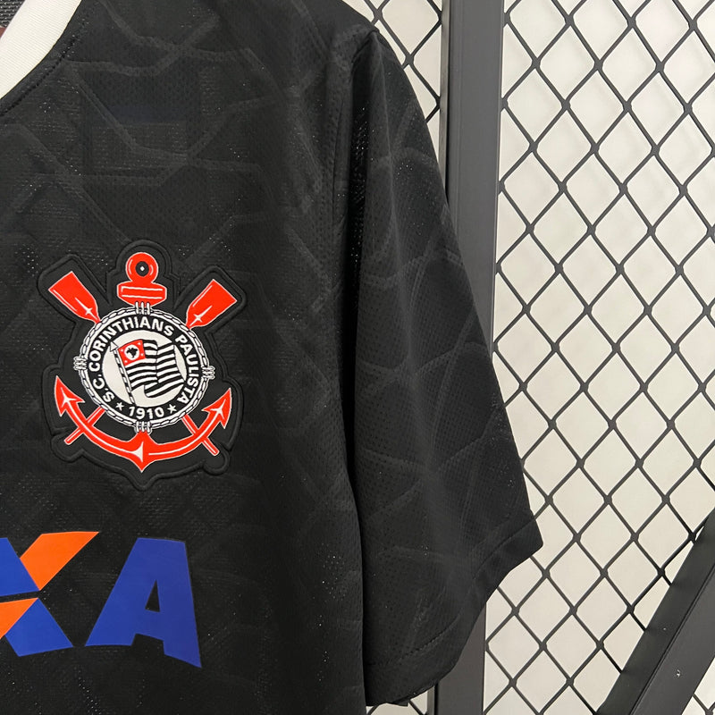 Camisa Corinthians Preta RETRÔ 12/13