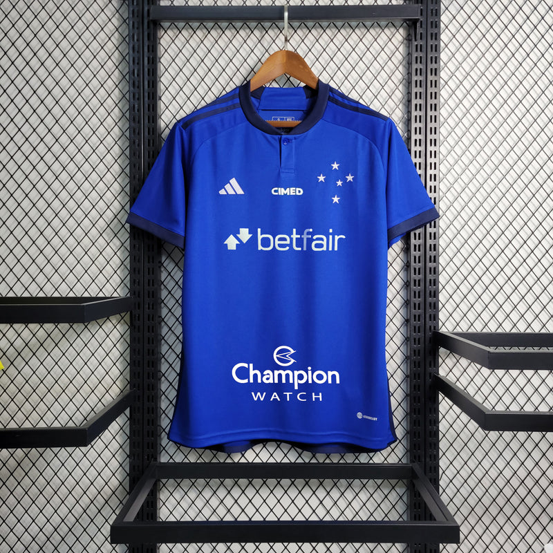 Camisa 23/24 Cruzeiro Torcedor + Patrocínio