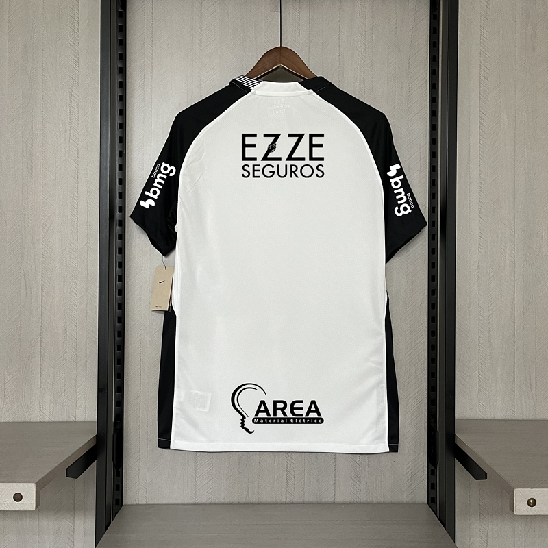 Camisa Corinthians 25/26 Home 1 + Patrocínios
