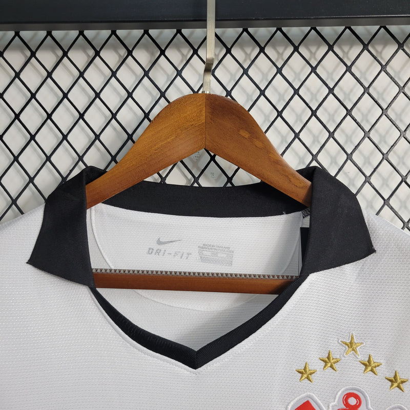 Camisa Corinthians Branca RETRÔ 2011 Home 1