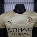 Camisa Manchester City - Versão Jogador 25/26 Edição Especial Gold