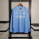 Camisa Manchester City - 23/24 Home 1 - Manga Longa