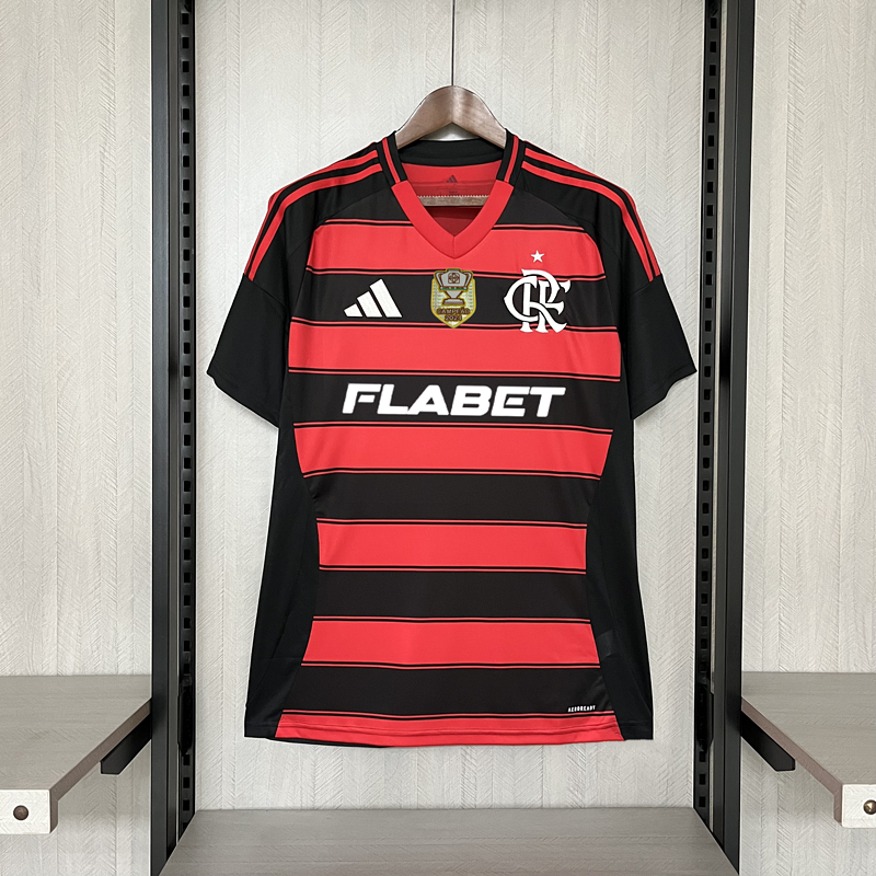 Camisa 25/26 Flamengo Torcedor FLABET All Sponsors Patch