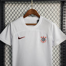 Conjunto Infantil Corinthians Branco 23/24 - Home1