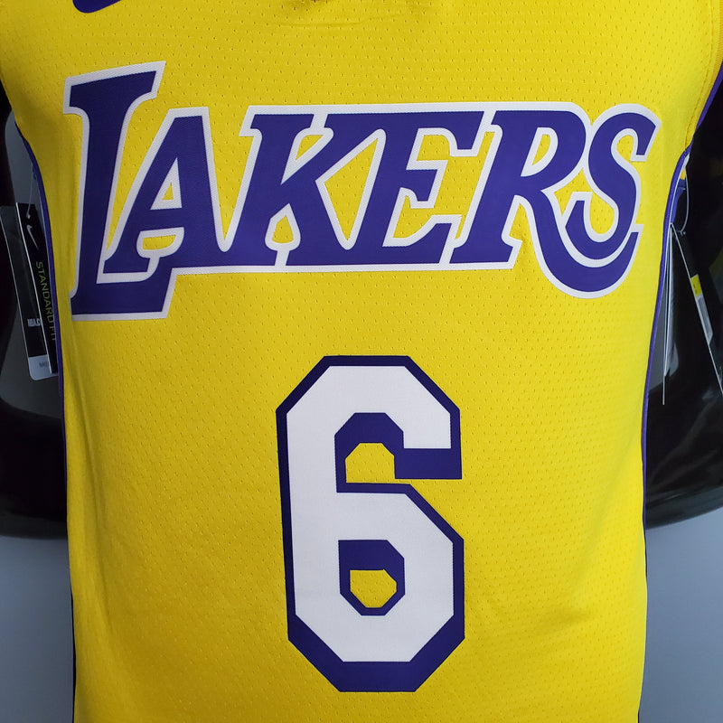 Camisa NBA - Lakers Amarelo