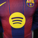 Camisa Barcelona 25/26 Casa 1 - Versão Jogador de Manga Longa
