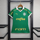 Camisa 23/24 Feminina Palmeiras Patch + all sponsors Verde