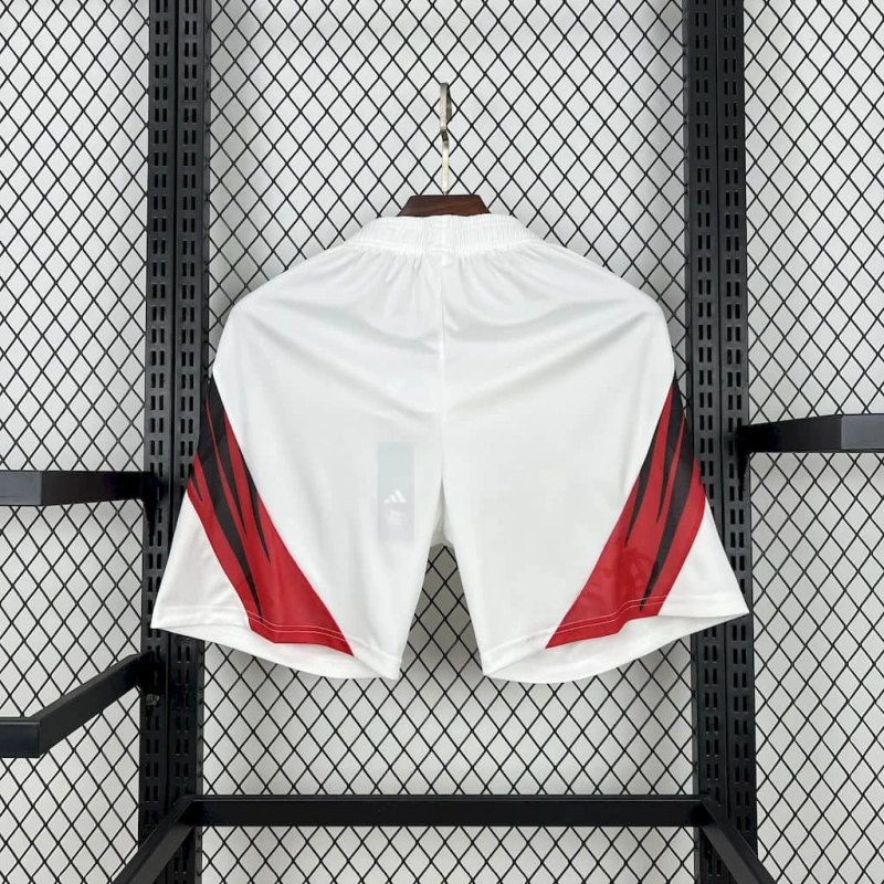 Shorts Flamengo 25/26 Home Branco