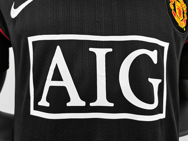 Camisa Manchester United RETRÔ - 07/08 Black