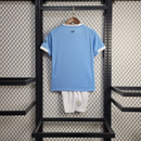 Conjunto Infantil Manchester City I - 25/26 Azul
