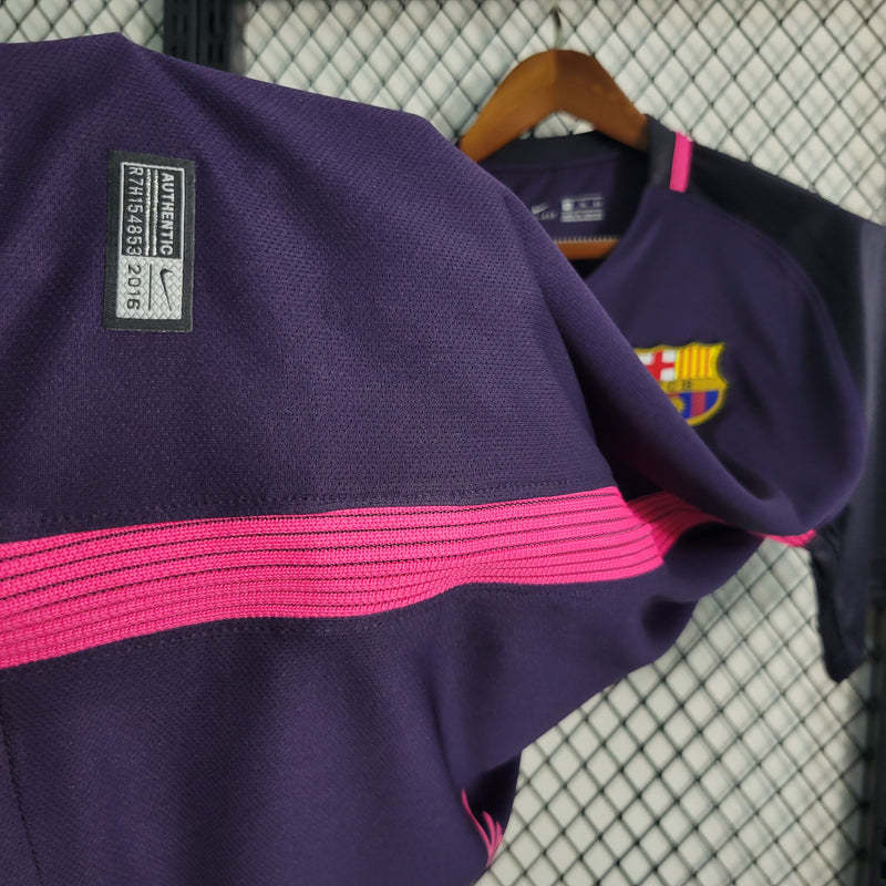Camisa Barcelona RETRÔ 16/17 Home 2