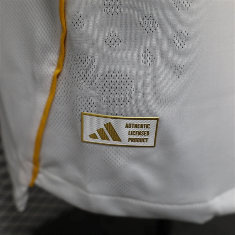 Camisa Real Madrid Branco 25/26 Home 1 - Versão Jogador