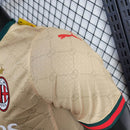 Camisa AC Milan - Versão Jogador - 24/25 - Edição Especial x Gucci