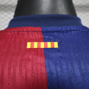 Camisa Barcelona 25/26 Home 1 - Versão Jogador de Manga Longa