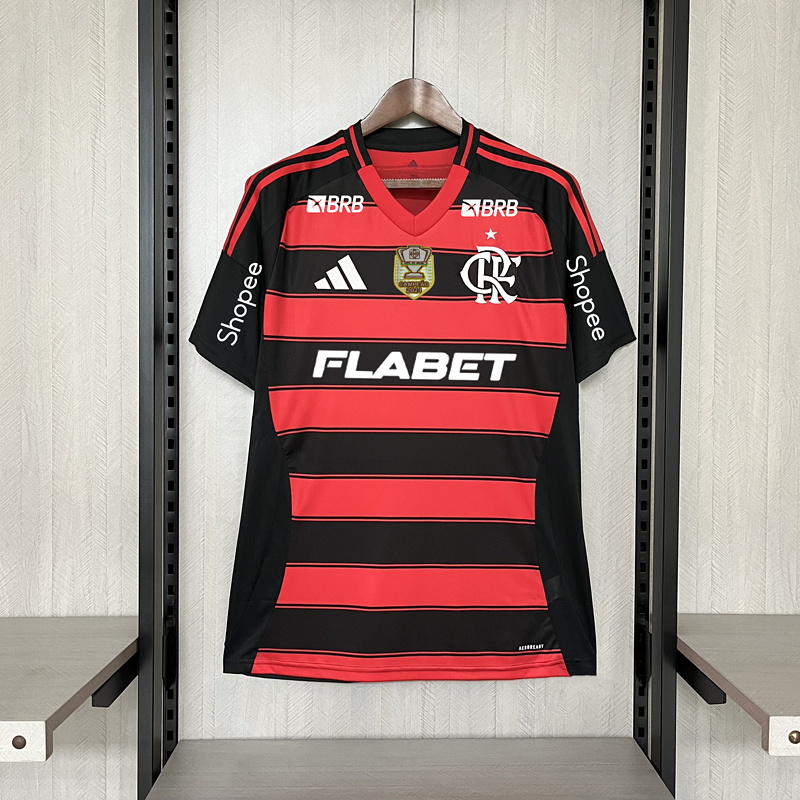 Camisa 25/26 Flamengo Torcedor FLABET All Sponsors Patch