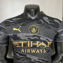 Camisa Manchester City - Versão Jogador 24/25 Edição Especial Black Dragon