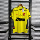 Camisa Flamengo +All sponsors Especial Edition Amarela