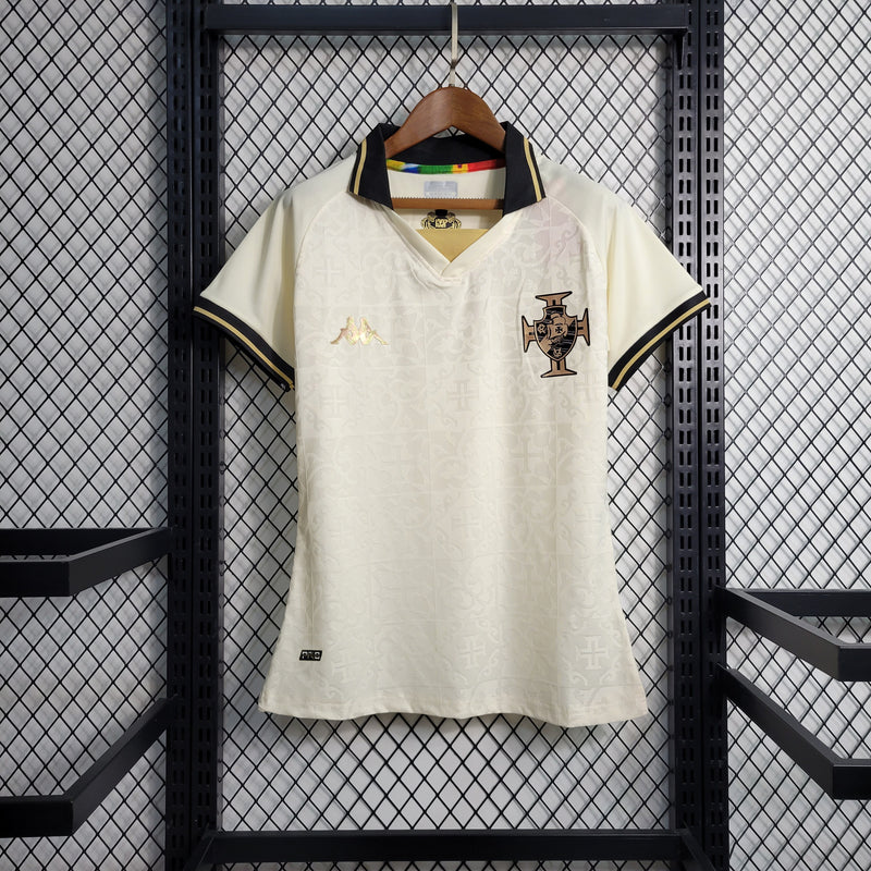 Camisa 22/23 Feminina Vasco Black Special Edition Branca