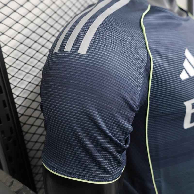 Camisa Real Madrid Azul 25/26 Home 2 - Versão Jogador