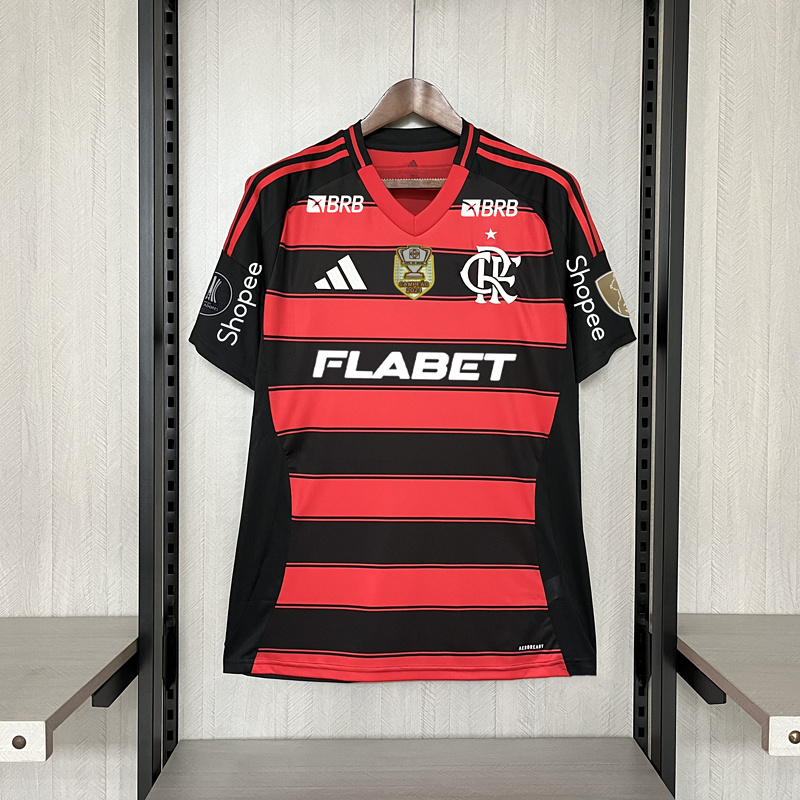 Camisa 25/26 Flamengo Torcedor FLABET All Sponsors Patch