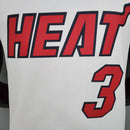 Camisa NBA - Miami Heat WADE 3 Branca