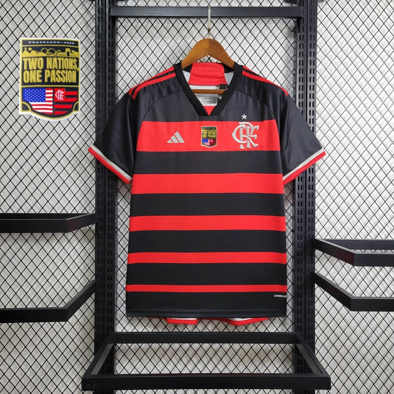 Camisa 24/25 Flamengo Patch + All sponsored Torcedor