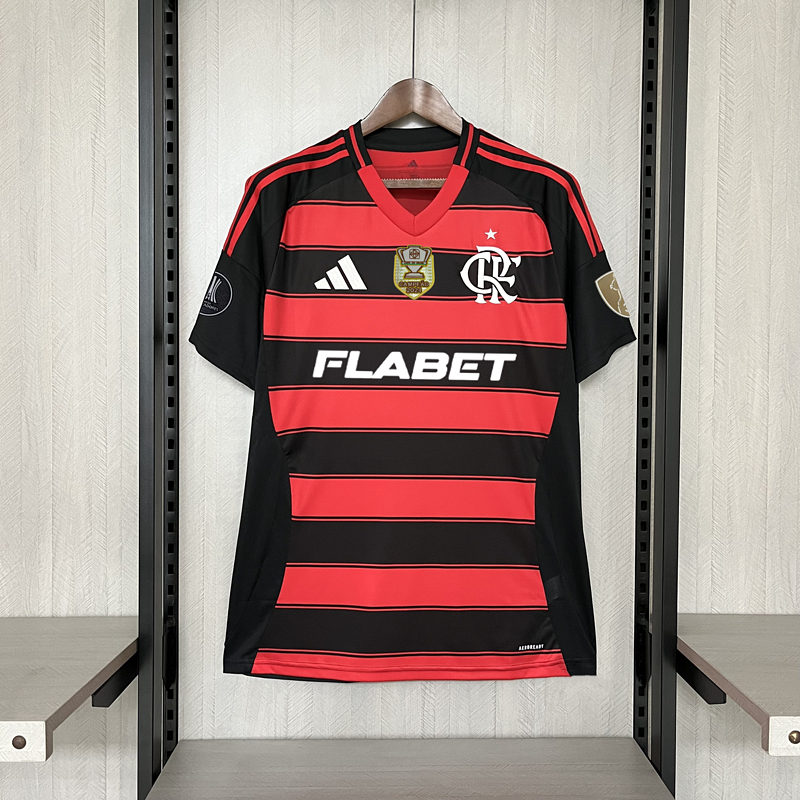 Camisa 25/26 Flamengo Torcedor FLABET All Sponsors Patch