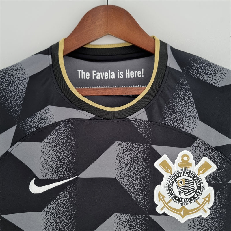 Camisa Corinthians 22/23 Sp Cinza Home 2