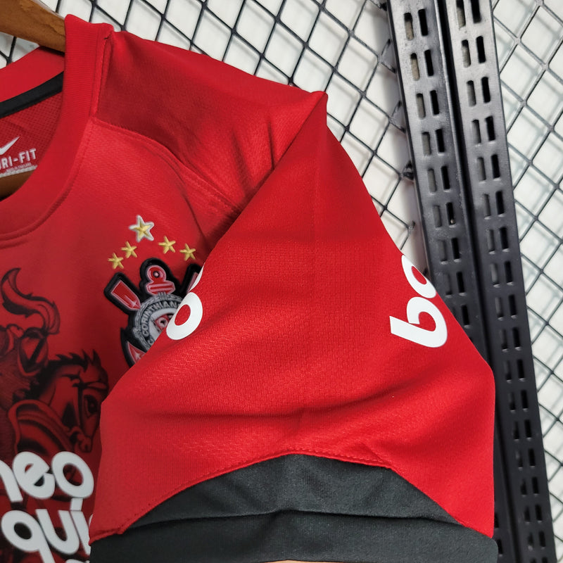 Camisa Corinthians Vermelho 11/12 RETRÔ