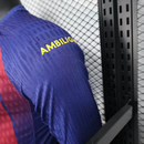 Camisa Barcelona 25/26 Casa 1 - Versão Jogador de Manga Longa