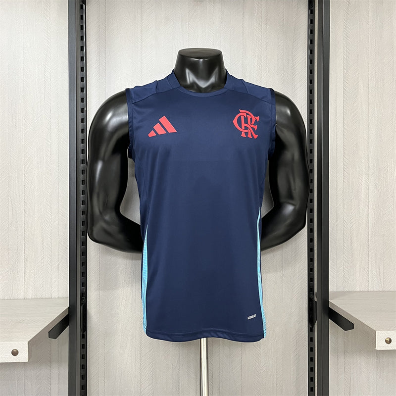 Camisa Flamengo 25/26 Treino Regata Azul