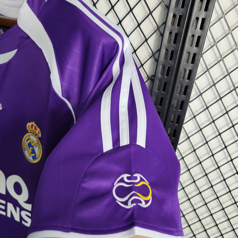 Camisa Real Madrid Roxo RETRÔ 2006