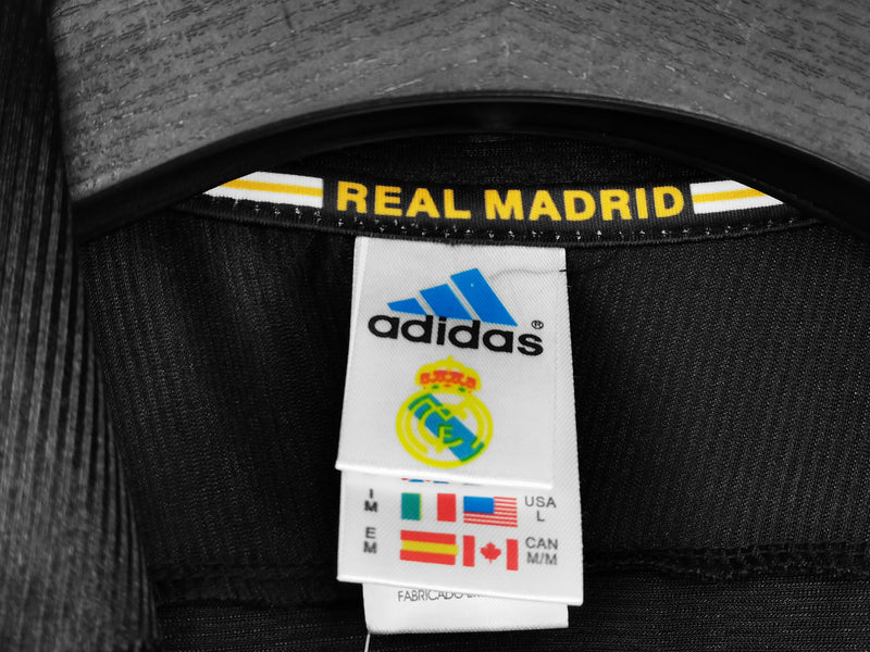 Camisa Real Madrid Preto RETRÔ 1999-2001