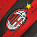 Camisa 03/14 Ac Milan Retro Manga Longa