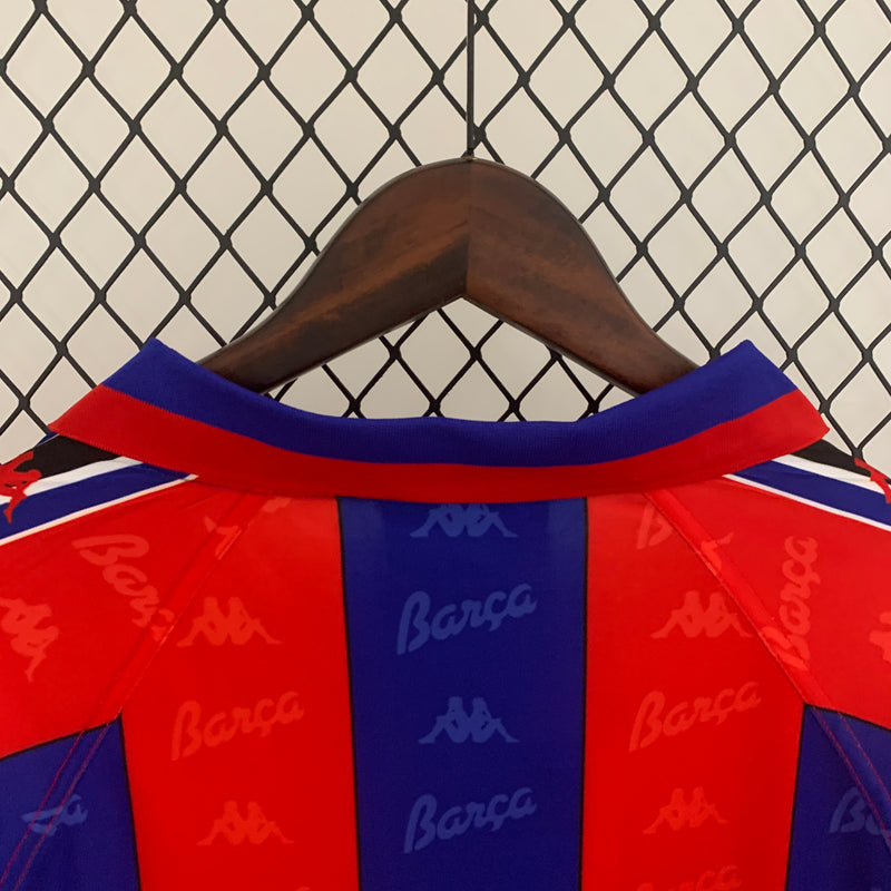 Camisa Barcelona RETRÔ 96/97 Manga Longa