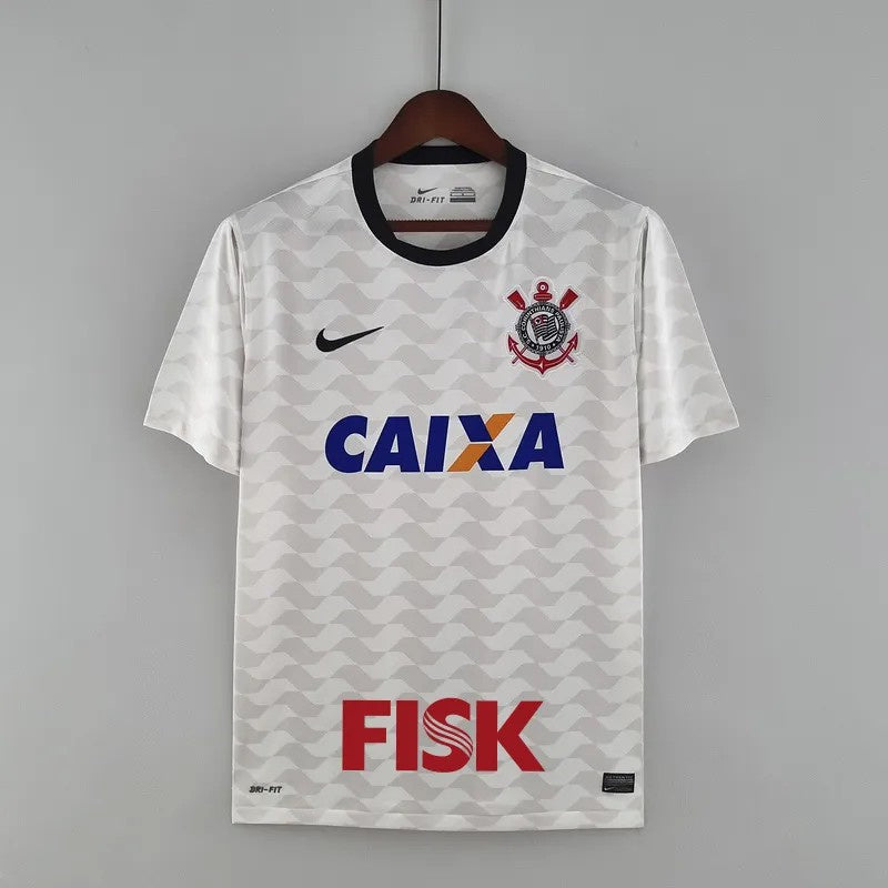Camisa Corinthians Branca RETRÔ 2012 (Campeão Libertadores)