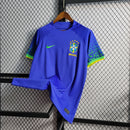 Camisa 22/23 Brasil Torcedor Copa do Mundo Azul