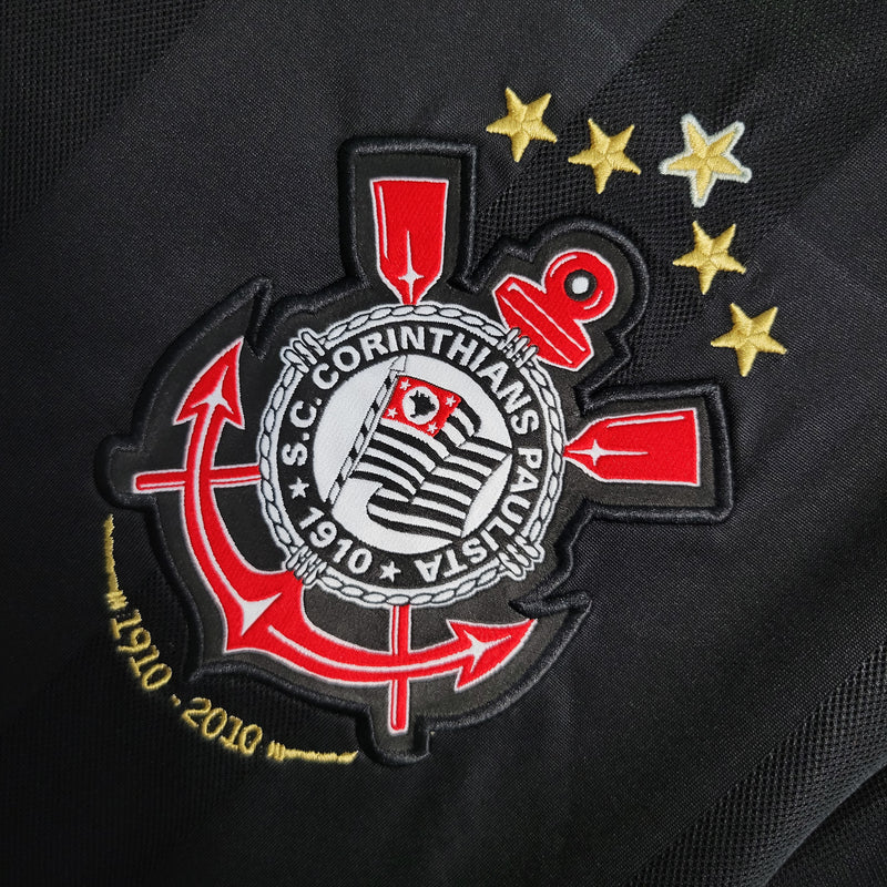 Camisa Corinthians Preta RETRÔ 2010