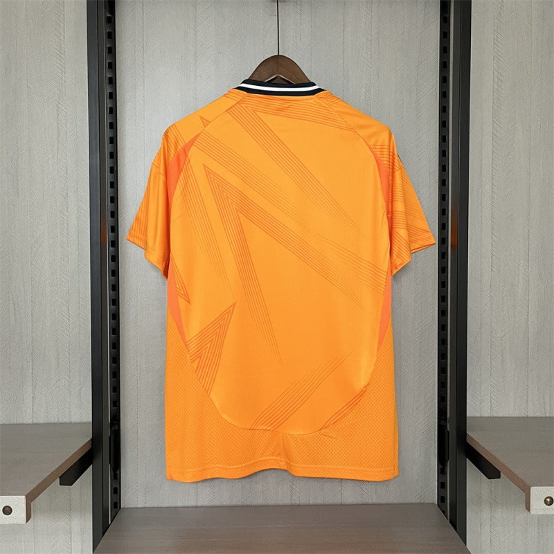 Camisa Real Madrid Laranja 24/25 Edição Especial