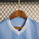 Conjunto Infantil Manchester City I - 2023/24 Azul