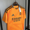 Camisa Real Madrid Laranja 24/25 Edição Especial